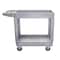 Pake Handling Tools Plastic Utility Cart, 550 lb. Cap, 38" x 17.25", 2 Shelves PAKPP01 - alternate 6